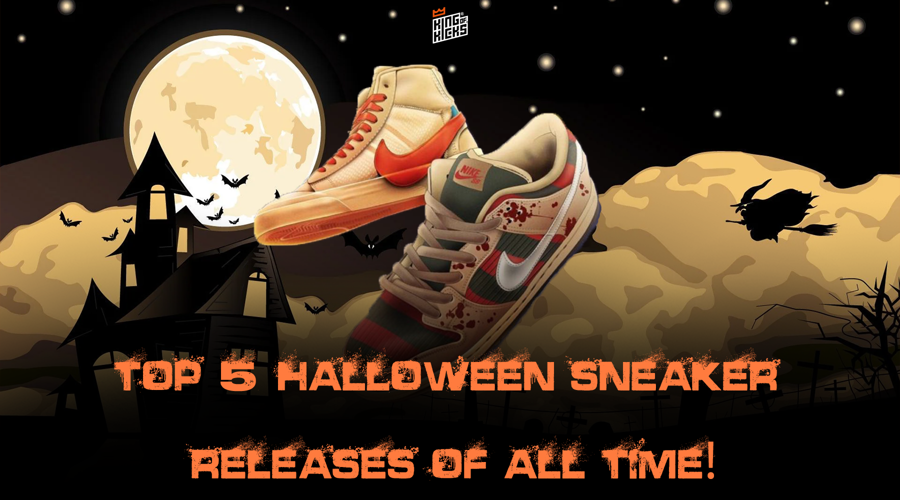 Top 5 Halloween Sneaker Releases of all time King Of Kicks UK